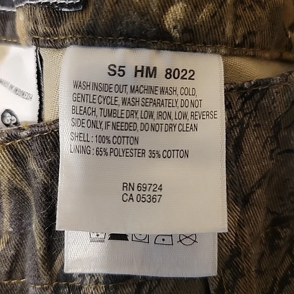 Columbia Pants Mens 32x30 Camo Cargo Hunting Outdoor‎ Mossy Oak Camouflage